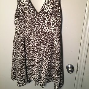 Leopard print dress
